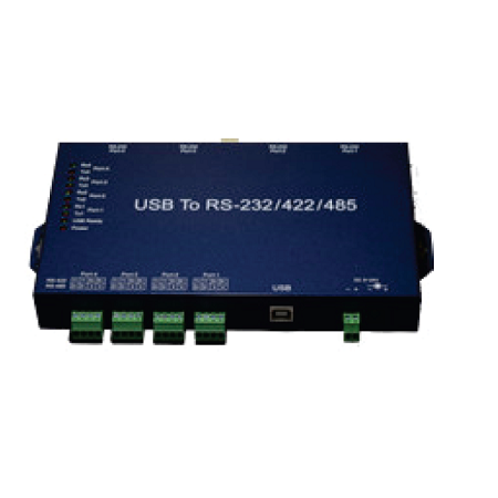 EB-401-U-I 4-Port USB To RS-232/422/485 Converter