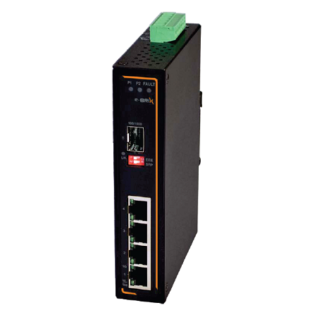5-Port Industrial Unmanaged Gigabit Ethernet Switch