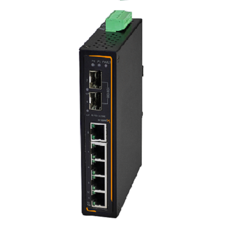 7-Port Industrial Unmanaged Ethernet Switch